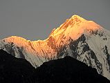 16 Sunrise On Annapurna II From Koto On The Annapurna Circuit